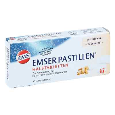 Emser Pastillen Halstabletten mit Ingwer zuckerfrei 30 szt. od Sidroga Gesellschaft für Gesundh PZN 14145736