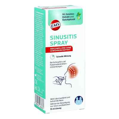 Emser Sinusitis Spray mit Eukalyptusöl 15 ml od Sidroga Gesellschaft für Gesundh PZN 12341309