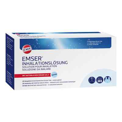 Emser sól emska roztwór do inhalacji - ampułki 20 szt. od Sidroga Gesellschaft für Gesundh PZN 08491724