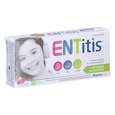 Entitis o smaku tutti frutti pastylki