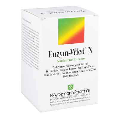 Enzym Wied N drażetki 1000 szt. od Mauermann Arzneimittel KG PZN 00602213