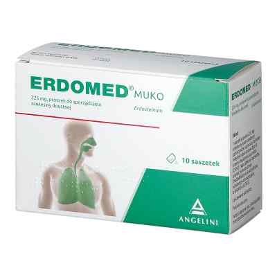 Erdomed Muko 225 mg proszek do sporządzania zawiesiny doustnej 10  od SUN-FARM SP. Z O.O. PZN 08300739