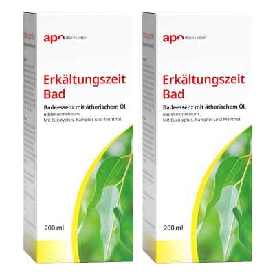 Erkältungsbad mit Eukalyptus und Menthol 2x200 ml od GIB Pharma GmbH PZN 08101981