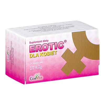 Erotic dla kobiet kapsułki 20  od GORVITA PPHU PZN 08303383