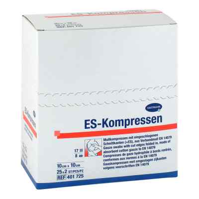 Es-kompressen steril 10x10 cm 8fach Cpc