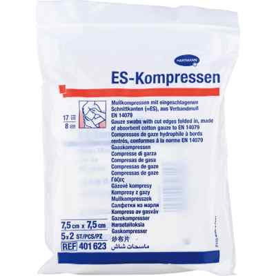 Es-kompressen steril 10x10 cm 8fach Cpc