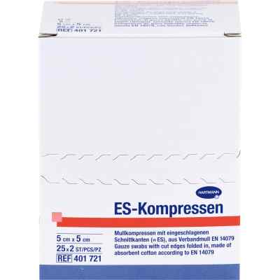 Es-kompressen steril 5x5 cm 8fach Cpc