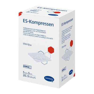Es-kompressen steril 5x5cm Grosspackung