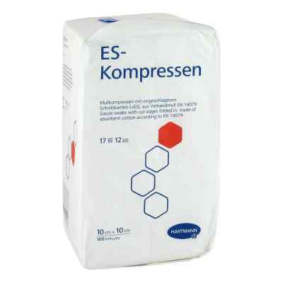 Es-kompressen unsteril 10x10 cm 12fach
