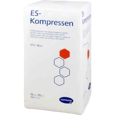 Es-kompressen unsteril 10x10 cm 16fach