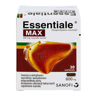 Essentiale Max kapsułki 30  od A.NATTERMANN & CIE.GMBH PZN 08300004