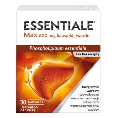 Essentiale Max kapsułki 30 kaps. od A.NATTERMANN & CIE.GMBH PZN 08300004