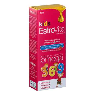 EstroVita Kids malina płyn 150 ml od PZN 08304024