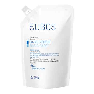 Eubos kremowy olejek do kąpieli opakowanie uzupełniające 400 ml od Dr.Hobein (Nachf.) GmbH PZN 04911483