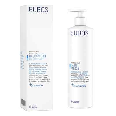 Eubos płyn z dozownikiem bezzapachowy niebieski 400 ml od Dr. Hobein (Nachf.) GmbH PZN 06306993