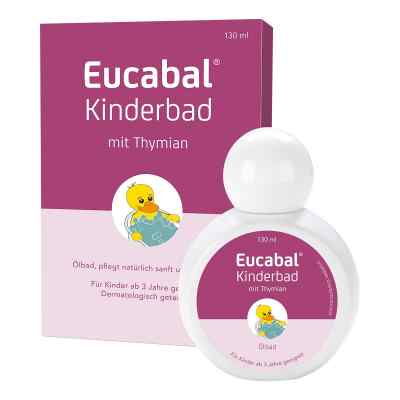 Eucabal Kinderbad mit Thymian olejkowa kąpiel 130 ml od Aristo Pharma GmbH PZN 10738557