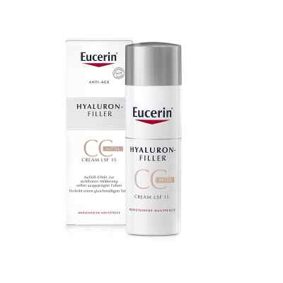 Eucerin Anti-age Hyaluron-filler Cc Cr.mitt.lsf 15 50 ml od Beiersdorf AG Eucerin PZN 18117607