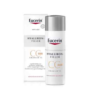 Eucerin Anti-Age Hyaluron-Filler krem CC, jasny 50 ml od Beiersdorf AG Eucerin PZN 11222778