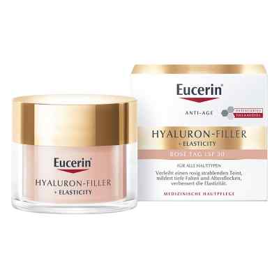 Eucerin Anti-age Hyaluron-filler+elast.rose Lsf 30 50 ml od Beiersdorf AG Eucerin PZN 18222089