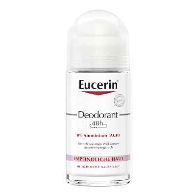 Eucerin Deodorant Roll-On 0% aluminium 50 ml od Beiersdorf AG Eucerin PZN 11692900