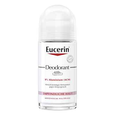 Eucerin Deodorant Roll-On 0% aluminium 50 ml od Beiersdorf AG Eucerin PZN 11692900