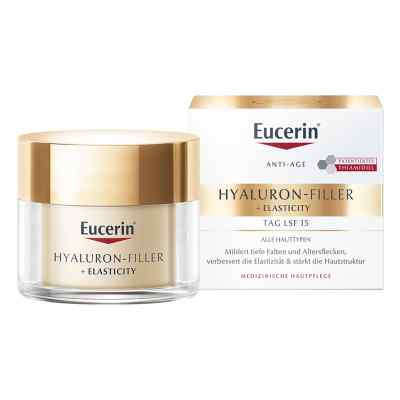 Eucerin Hyaluron-Filler + Elasticity krem na dzień 50 ml od Beiersdorf AG Eucerin PZN 11652958