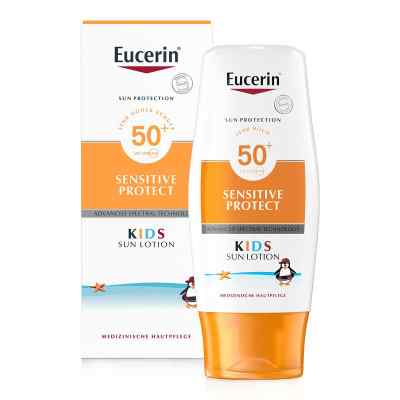 Eucerin Sun Kids mleczko p/słoneczne SPF50+ 150 ml od Beiersdorf AG Eucerin PZN 11370119