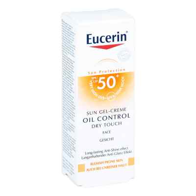 Eucerin Sun ochronny krem-żel do twarzy SPF50+ matujący próbka 20 ml od Beiersdorf AG Eucerin PZN 08100562