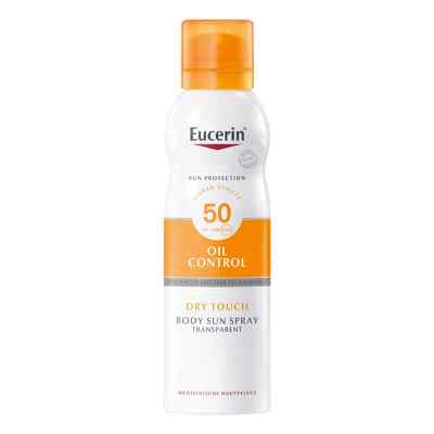 Eucerin Sun Oil Control Body Transp.aerosol Lsf 50 200 ml od Beiersdorf AG Eucerin PZN 18110232
