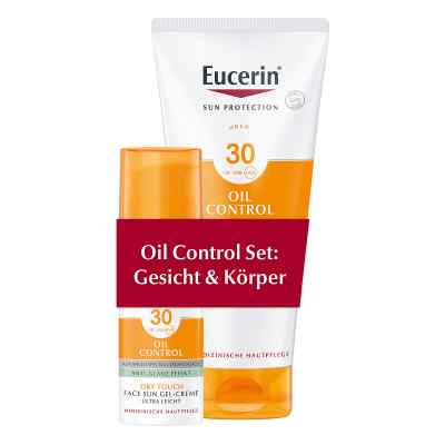 Eucerin Sun Oil Control zestaw do twarzy i ciała LSF 30 1 op. od Beiersdorf AG Eucerin PZN 16152031