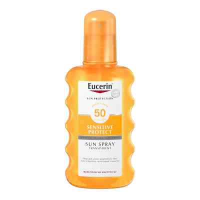 Eucerin Sun transparentny spray ochronny SPF 50 200 ml od Beiersdorf AG Eucerin PZN 07415514