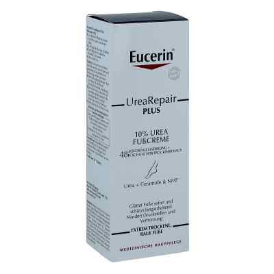 Eucerin Urearepair Plus Fusscreme 10% Kennenl.-ang 100 ml od Beiersdorf AG Eucerin PZN 12575562
