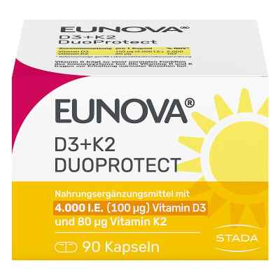 Eunova Duoprotect D3+k2 4000 I.e./80 [my]g kapsułki