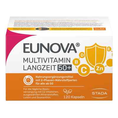 Eunova Langzeit 50+ kapsułki 120 szt. od PHARBIL PHARMA GMBH PZN 11084425