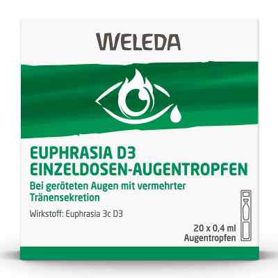 Euphrasia D 3 Einzeldosen-augentropfen 20X0.4 ml od WELEDA AG PZN 10980962