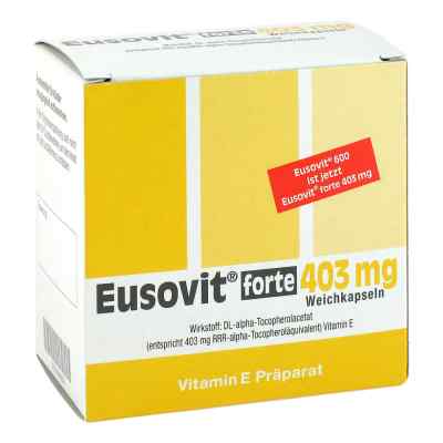 Eusovit forte 403 mg Kapseln 100 szt. od Strathmann GmbH & Co.KG PZN 08998239