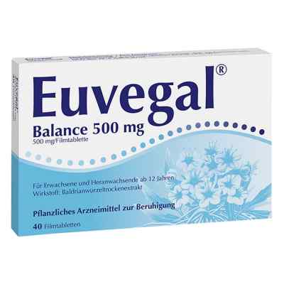 Euvegal Balance 500 mg tabletki powlekane 40 szt. od Dr.Willmar Schwabe GmbH & Co.KG PZN 00930615