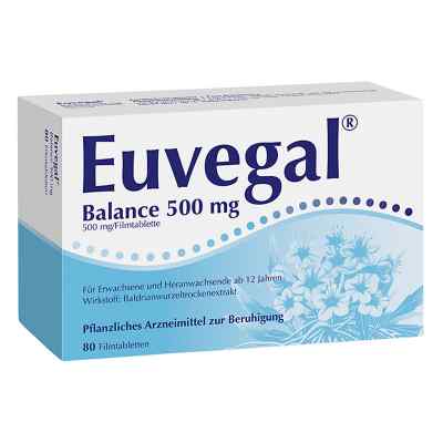 Euvegal Balance 500 mg tabletki powlekane 80 szt. od Dr.Willmar Schwabe GmbH & Co.KG PZN 00930667
