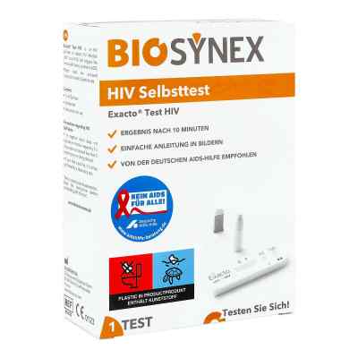 Exacto Hiv Selbsttest 1 szt. od ecoaction GmbH PZN 14323592