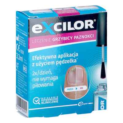 Excilor Płyn do paznokci leczenie grzybicy