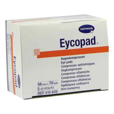 Eycopad Augenkompressen 56x70 mm unsteril 5 szt. od PAUL HARTMANN AG PZN 02733327