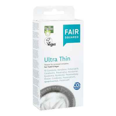 Fair Squared Kondome ultra thin 10 szt. od ecoaction GmbH PZN 09328245