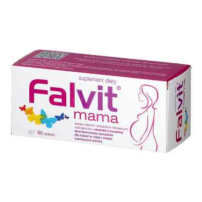 Falvit mama tabletki 60 od VALEANT SP. Z O.O. SP.J. PZN 08300426