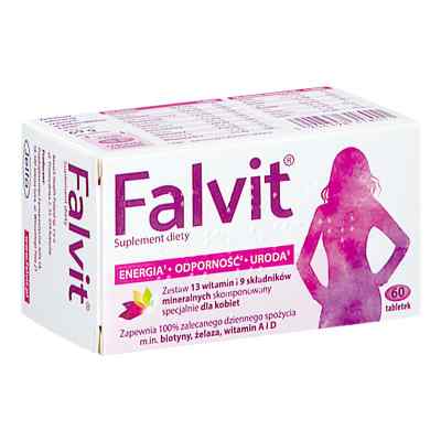 Falvit tabletki 60 draż. od VALEANT SP. Z O.O. SP.J. PZN 08300261
