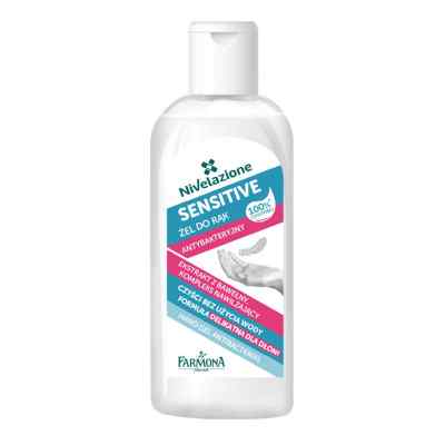 FARMONA NIVELAZIONE Żel d/rąk antybakteryjny sensitive 53 ml od LABORATORIUM KOSMETYKÓW NATURALNYCH FARMONA SP. Z  PZN 08301002