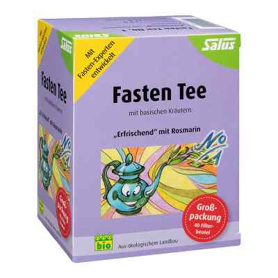 Fasten Tee Nummer 1  erfrischend bio Salus 40 szt. od SALUS Pharma GmbH PZN 05727416