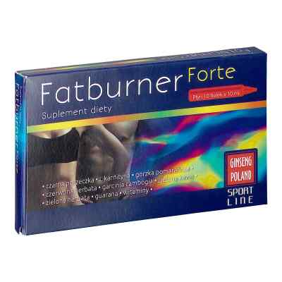 Fatburner Forte fiolki 10  od PLANTAPOL PZN 08303212