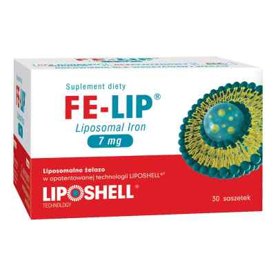 FE-LIP Liposomal Iron 7 mg saszetki 30  od LIPID SYSTEMS SP. Z.O.O. PZN 08303394