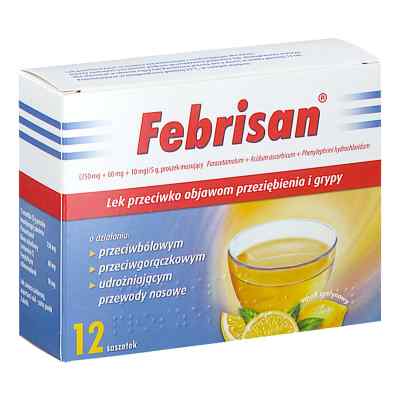 Febrisan saszetki 12  od TAKEDA PHARMA SP. Z O.O. (ŁYSZKOWICE) PZN 08300529