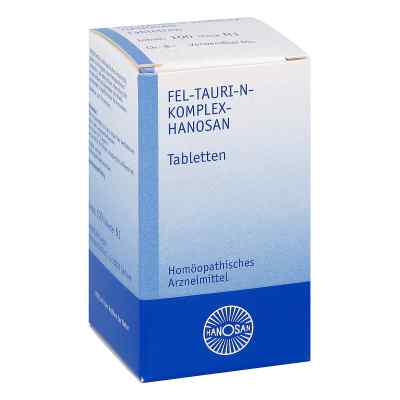 Fel Tauri N Komplex Hanosan Tabletten 100 szt. od HANOSAN GmbH PZN 09268744
